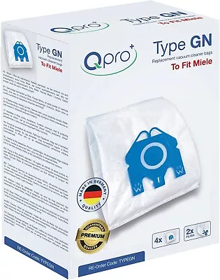 Qpro By Masterpart Microfibre Generic For Miele GN Vacuum Cleaner Dust Bags • $13.29