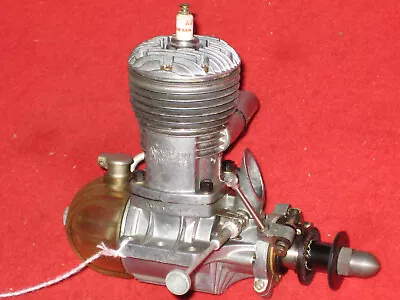 VINTAGE 1948 ANDERSON SPITFIRE 65 GAS SPARK IGNITION MODEL AIRPLANE ENGINE WTANK • $14.95