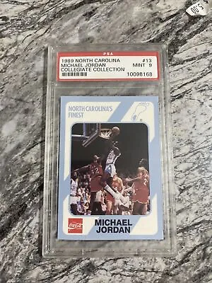 1989 Collegiate Collection North Carolina Michael Jordan #13 COCA-COLA • $48