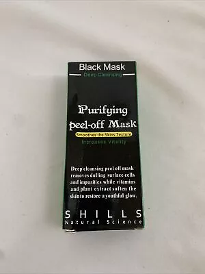 Shills Purifying Black Peel-off Mask Facial Deep Cleansing Charcoal • $7.99