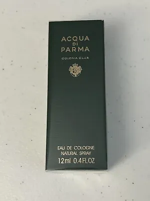 Acqua Di Parma Colonia Club Eau De Cologne Spray 12ml Travel Size BNIB • £23.50