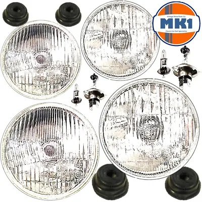 5 3/4  H1 H4 Halogen Conversion Headlamp Headlight Ford Cortina Capri With Pilot • $61.60