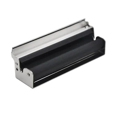 Cigarette Fast Rolling Machine 110mm Portable Tobacco Herb Manual Roller Silver • $13.37