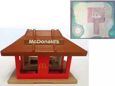 1974-76 Playskool McDONALDS Familiar Places Restaurant Base W/Mat & Instructions • $24.99