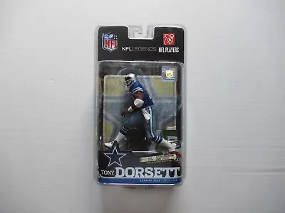 Mcfarlane Nfl Legends 6 Cowboys Tony Dorsett Cl Low #22/2000 Variant Figure Nip • $199.99