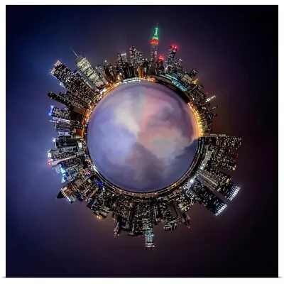 Planet Manhattan Collection Poster Art Print New York City Home Decor • $29.99