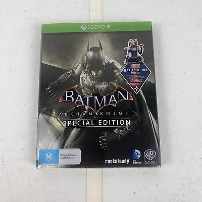 Batman Arkham Knight Special Edition Steelbook Xbox One Video Game Free Postage • $24.95