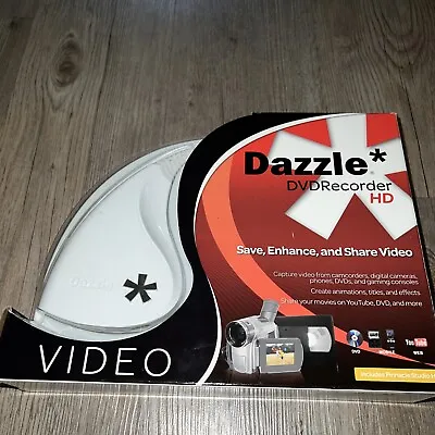 Pinnacle Dazzle DVD Recorder HD | Video Capture Device + Video Editing Software • $69.95