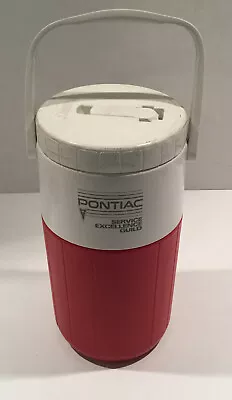 $19.99 • Buy Vintage Coleman 5590 1/2 Gal. Water Jug “Pontiac Service Excellence Guild”