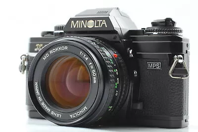 [MINT] Minolta X-700 Black 35mm Film Camera MD Rokkkor 50mm F1.4 Lens From JAPAN • $159.99