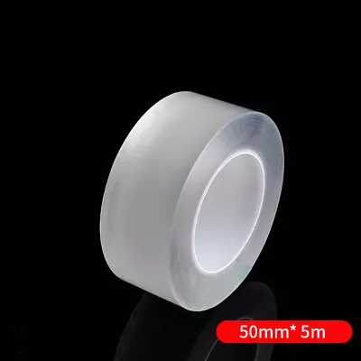 Clear Sealant Tape Acrylic Adhesive Waterproof Mildewproof Kitchen Corner • £4.40