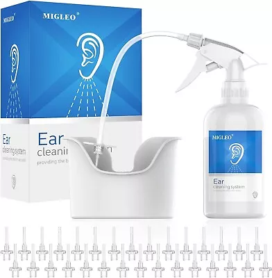 Ear Cleaning System Ear Wax Removal Irrigation Flushing For Adults & Kids • £12.99