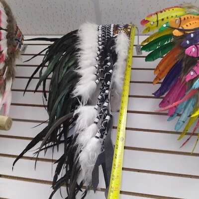 $65 • Buy Chief Indian Headdress Native American Indian Feather Hat Halloween  Costume