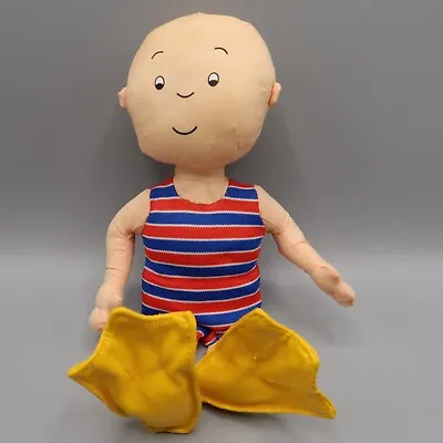 CAILLOU Plush Doll TV Cartoon Character Toy Swimming Flippers 2002 Swimming • $12