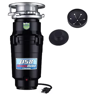 Waste Maid 1/2 HP Continuous Feed Garbage Disposal With Cord Anti-Jam & Compact • $64.99