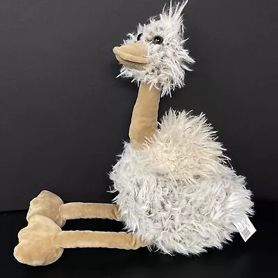 Walgreens Brown Ostrich Bird Plush Floppy Hairy Shaggy 20  Stuffed Animal Toy • $16.99