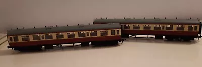 Bachmann Branchline 34-131 BR Crimson Cream Collett Coach W7031W X 2 1:76 Scale • £29.99