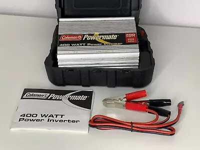 Coleman Powermate 400 Watt Power Inverter 800 Watts Peak Surge 3.5 Amp PMP400 • $19.99