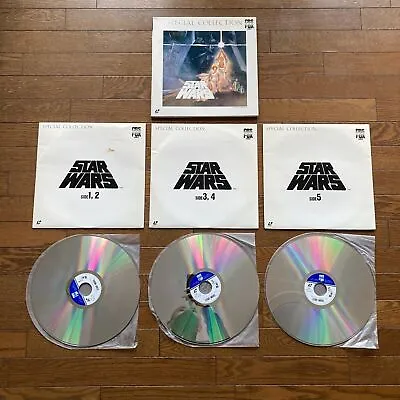 Star Wars A Hope Special Collection 1977 Lucasfilm Laserdisc LD NTSC Japan • $76.29