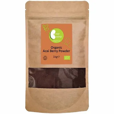 Organic Acai Berry Powder - Certified Organic - By Busy Beans Organic (1kg) • £59.90