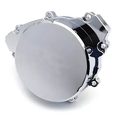 Chrome Stator Engine Cover Crankcase Case Left  R1  For Yamaha YZF R1 2009-2014 • $64.99