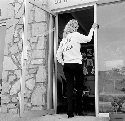 $9 • Buy Actress Irish Mccalla Poses In A Killin Mccalla Shirt In LA 1956 OLD PHOTO 1