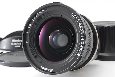 【EX+++】MAMIYA N 43mm F/4.5 L MF Lens For 7 7 II (890-f293) • $800