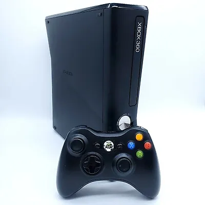 $129.97 • Buy Microsoft Xbox 360 S Slim Console Complete With Original Controller Pick Model!