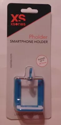 $8.99 • Buy XS Xsories - Pholder Smartphone Holder - Universal Smartphone IPod - Blue NEW!!!