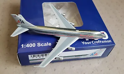 AeroClassics / Your Craftsman Boeing 747-100 American Airlines N9671 In 1:400 • $117.99