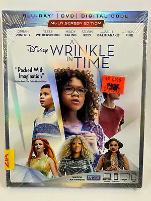 A Wrinkle In Time (4K ULTRA HD + BLU-RAY+ DIGITAL CODE) NEW • $11.59