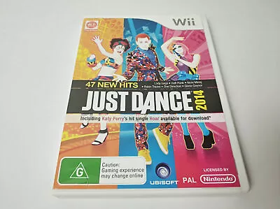 Mint Disc Nintendo Wii Just Dance 2014 Wii U Comp. - Inc Manual • $31.90