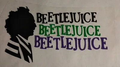 Beetlejuice Decal • $4