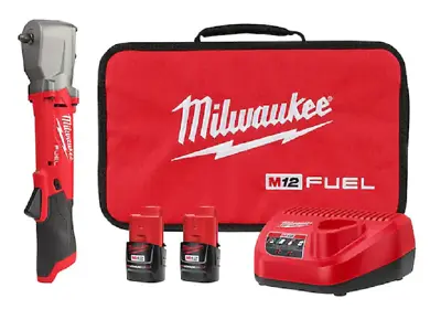 Milwaukee 2564-22 M12 Fuel 3/8  Right Angle Impact Wrench Kit - (2) Batteries • $289.99