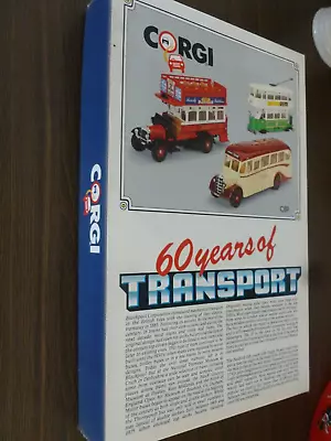 Corgi - C89 60 Years Of Transport Bus Set Ltd Edition • $6.21