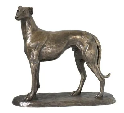 £54.95 • Buy Gus The Greyhound Standing Bronze Sculpture