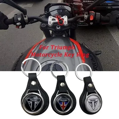 Motorcycle Key Ring Keychain For Triumph Tiger 800 1200 STREET TRIPLE 675 765R • $9.90