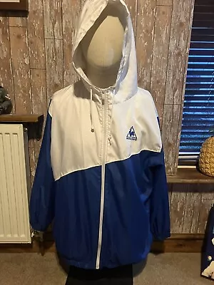 Le Coq Sportif Vintage Hoody Tracksuit Top Large 25 Pit To Pit • £80