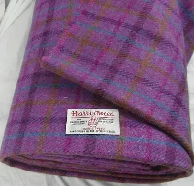 Harris Tweed Fabric & Labels 100% Wool Craft Material - Various Sizes Code0515pc • £3.45