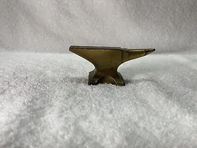 Brass Anvil Salesman Sample Jewelers Miniature 3  • $24.99