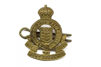 £3.99 • Buy The Royal Army Ordnance Corps British Army Collar Badge Kings Crown