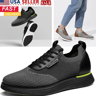 Men's Dress Shoes Sneakers Casual Business Oxfords Shoes Comfortable Size 6.5-14 • $34.79