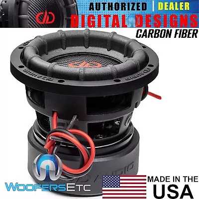 Dd Audio 1506-d2 6.5  Usa Made Woofer 2400w Dual 2ohm Subwoofer Bass Speaker New • $399