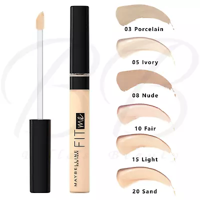 MAYBELLINE Fit Me! Natural Medium Coverage Oil Free Concealer 6.8ml *ALL SHADES* • £9.49