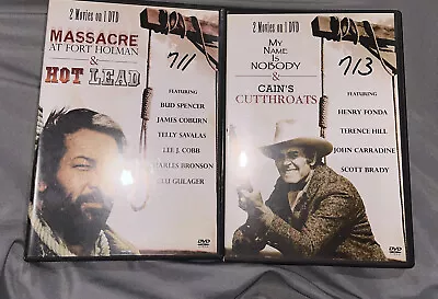 My NAME Is NOBODY Cain'S Cutthroats  HOT LEAD Massacre At Fort Holman DVD LOT  • $5.39