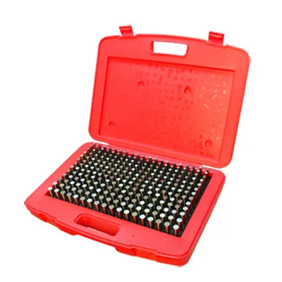 250 Pc M2 .251-0.500'' Steel Plug Pin Gage Set Minus Plus Pin Gauges Metal Gage • $138.99