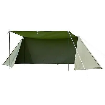 BUNDOK BDK-79TC Solo Base Camper Pap Tent Military Curtain Storage Compact NEW • £143.27