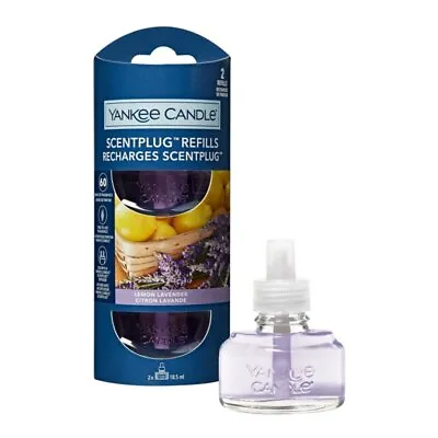 Yankee Candle ScentPlug Refill Twin Pack Lemon Lavender 30 Days Each 2 X 18.5... • £8.54