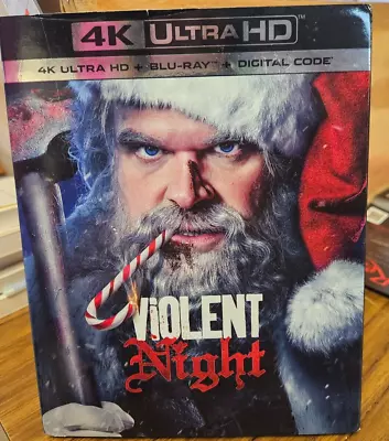 Violent Night 4K Ultra HD + Blu-Ray + Digital Code Brand  New Sealed • $16.99