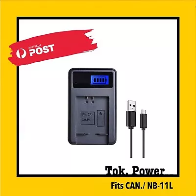 NB-11L 11LH Usb Fast Battery CHARGER For Canon IXUS185 IXUS190 PowerShot A2400IS • $24.90